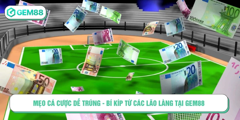 mẹo cá cược dễ trúng